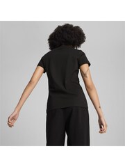 Puma Black Womens Squad Graphic 100% Cotton T-Shirt - Image 4 of 6