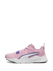 Puma Pink Youth Boys Wired Run Pure Shoes - Image 2 of 6