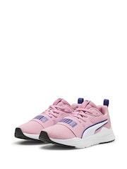 Puma Pink Youth Boys Wired Run Pure Shoes - Image 3 of 6
