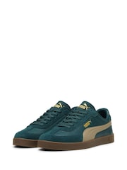 Puma Green Mens Club II Era Sneakers Trainers - Image 4 of 6