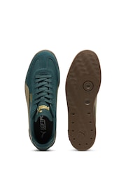 Puma Green Mens Club II Era Sneakers Trainers - Image 5 of 6