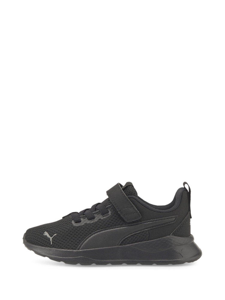 Puma Black Chrome Anzarun Lite Unisex Kids Trainers - Image 2 of 6