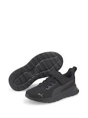 Puma Black Chrome Anzarun Lite Unisex Kids Trainers - Image 3 of 6