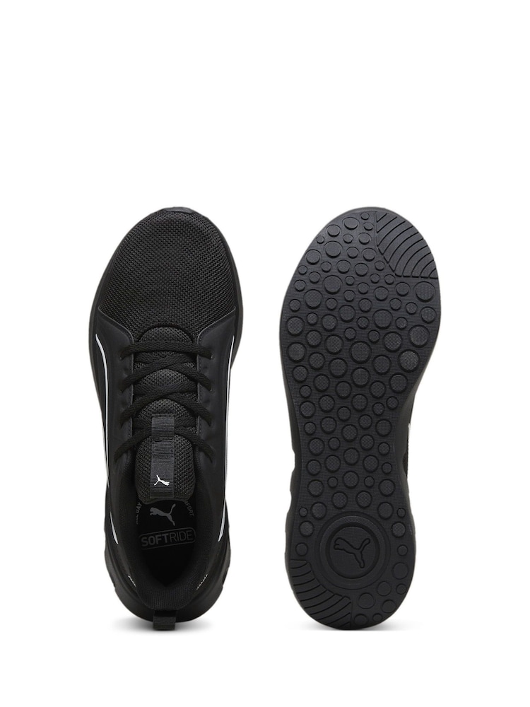 Puma Black Mens SOFTRIDE Carson Running Shoes - Image 5 of 6