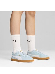 Puma Blue Mens Club II Era Sneakers Trainers - Image 1 of 6