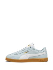Puma Blue Mens Club II Era Sneakers Trainers - Image 3 of 6