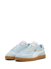Puma Blue Mens Club II Era Sneakers Trainers - Image 4 of 6