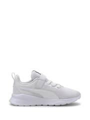 Puma White Anzarun Lite Unisex Kids Trainers - Image 1 of 6