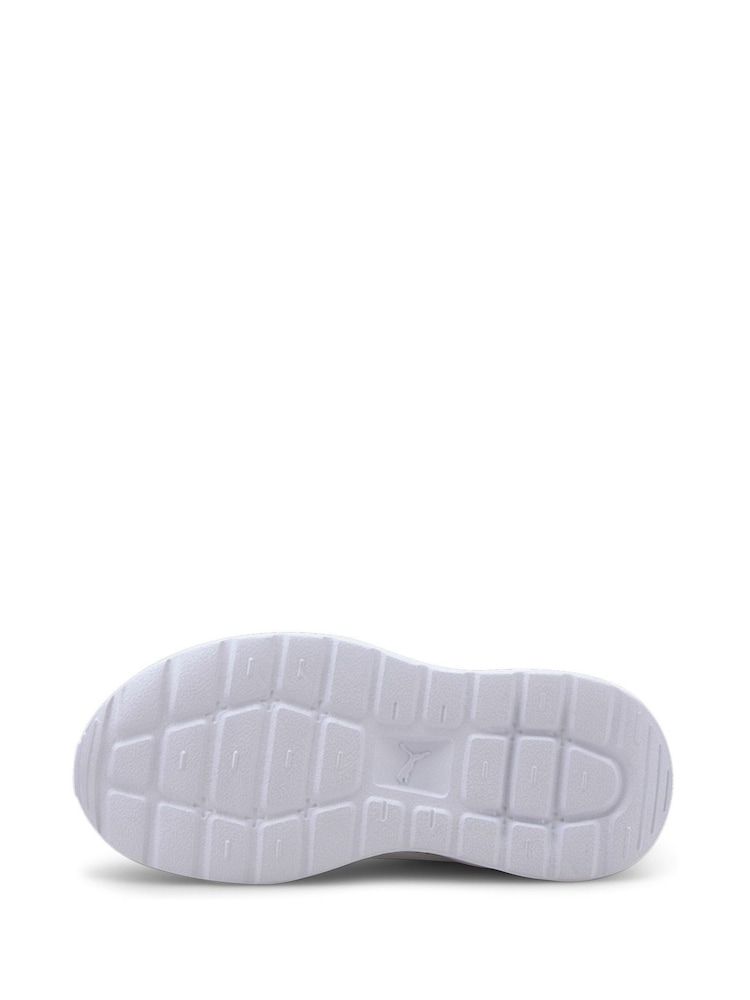 Puma White Anzarun Lite Unisex Kids Trainers - Image 6 of 6