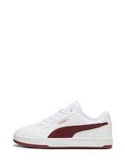 Puma White Mens Caven 2.0 Sneakers Trainers - Image 3 of 6