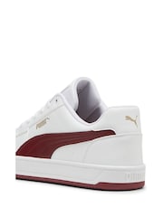 Puma White Mens Caven 2.0 Sneakers Trainers - Image 6 of 6