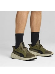 Puma Green Mens SOFTRIDE Carson Running Shoes - Image 1 of 6