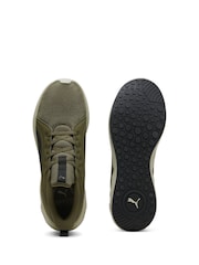 Puma Green Mens SOFTRIDE Carson Running Shoes - Image 5 of 6