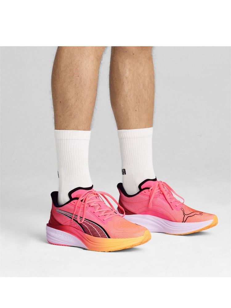 Puma Orange Mens Darter Pro Running Shoes - Image 6 of 6