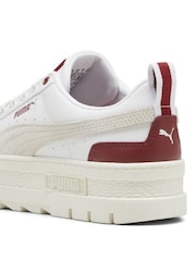 Puma Dark White Women Mayze Trainers - Image 2 of 6
