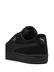 Puma Dark Black Youth Boys Suede Classic Sneakers Trainers - Image 5 of 6