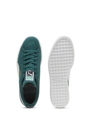 Puma Green Suede Classic Sneakers - Image 5 of 6
