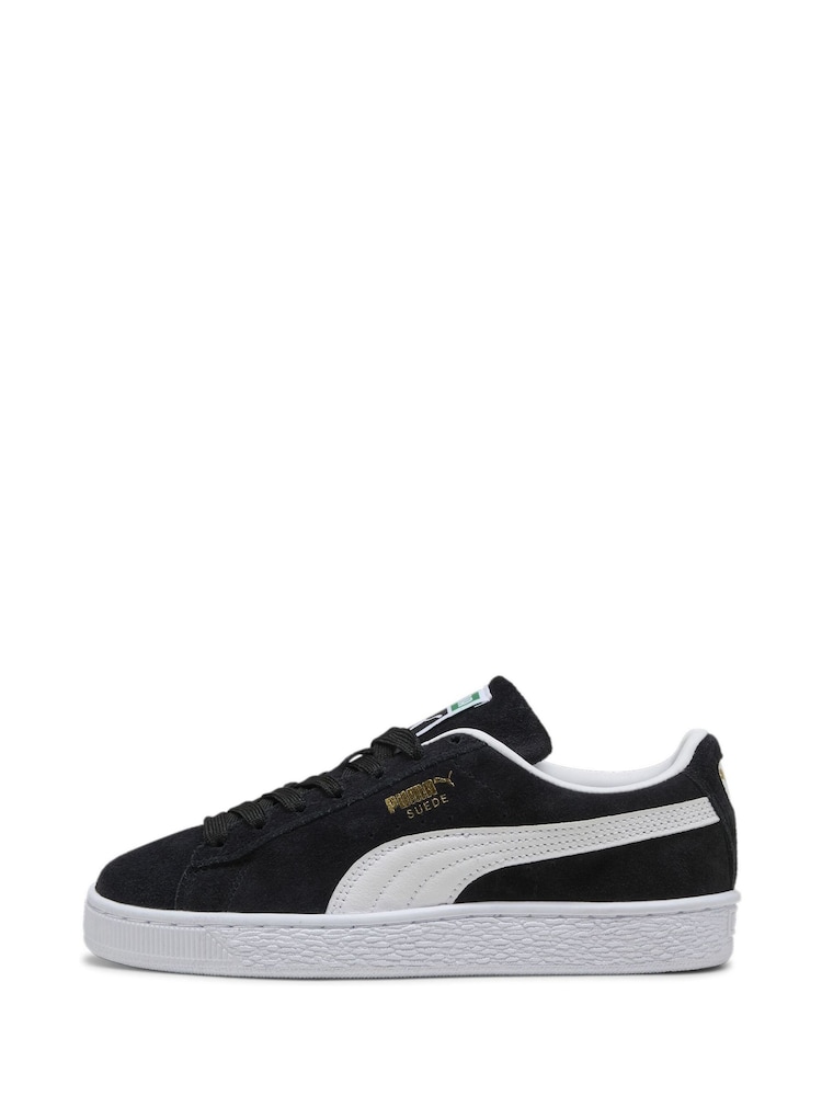 Puma Black Youth Boys Suede Classic Sneakers Trainers - Image 2 of 6