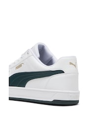 Puma Dark White Mens Caven 2.0 Sneakers Trainers - Image 6 of 6