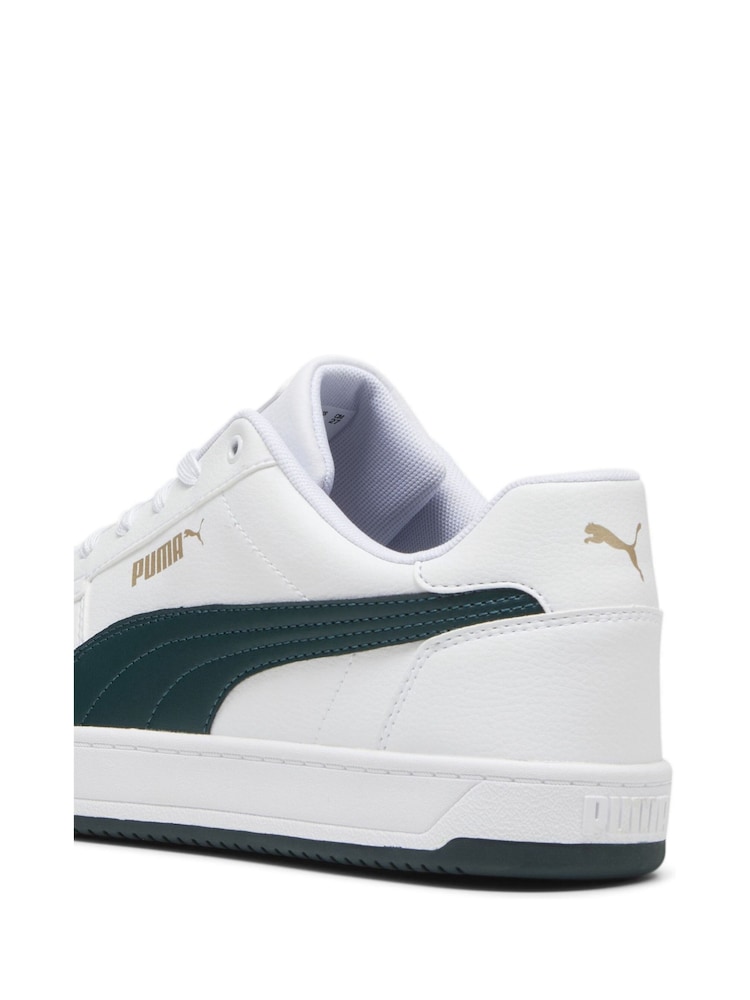 Puma Dark White Mens Caven 2.0 Sneakers Trainers - Image 6 of 6