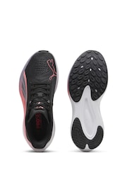 Puma Dark Black Mens Darter Pro Running Shoes - Image 5 of 6