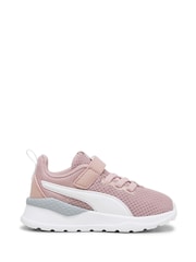 Puma Pink Anzarun Lite Unisex Kids Trainers - Image 1 of 6