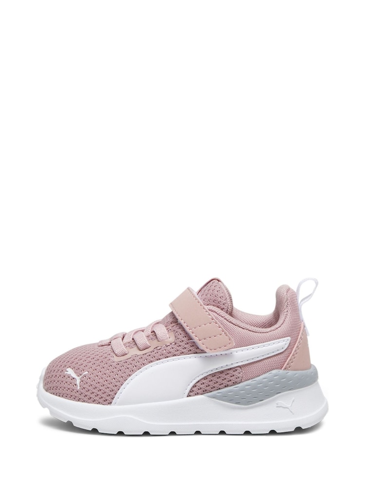 Puma Pink Anzarun Lite Unisex Kids Trainers - Image 2 of 6