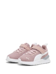 Puma Pink Anzarun Lite Unisex Kids Trainers - Image 3 of 6