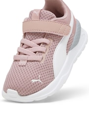Puma Pink Anzarun Lite Unisex Kids Trainers - Image 5 of 6