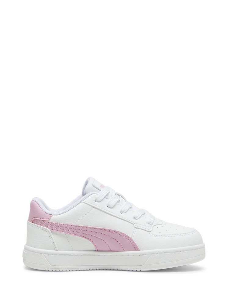Puma White Kids Girls Puma Caven 2.0 Sneakers Trainers - Image 1 of 5