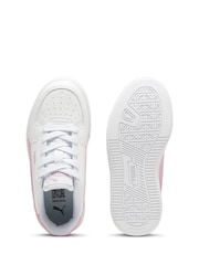Puma White Kids Girls Puma Caven 2.0 Sneakers Trainers - Image 3 of 5