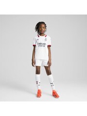 Puma White Youth Boys AC Milan 24/25 Away Jersey - Image 4 of 5