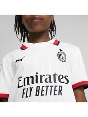Puma White Youth Boys AC Milan 24/25 Away Jersey - Image 5 of 5