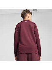 Puma Red Youth Boys Manchester City 24/25 Third Long Sleeve Jersey - Image 4 of 6