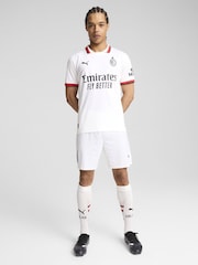 Puma White Mens AC Milan 24/25 Away Jersey - Image 1 of 9