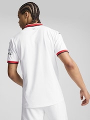 Puma White Mens AC Milan 24/25 Away Jersey - Image 4 of 9