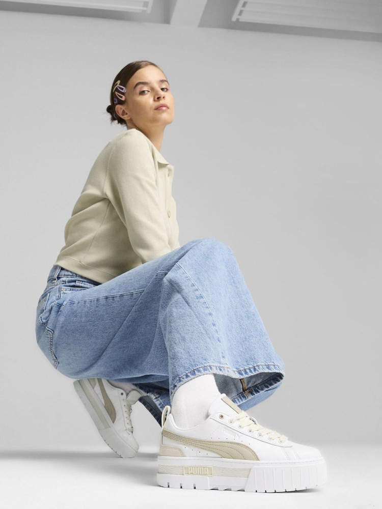 Puma Womens Mayze Luxe Trainers - Image 2 of 6 Puma Womens Mayze Luxe Trainers - Image 2 of 6
