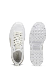 Puma White Womens Mayze Luxe Trainers - Image 5 of 6