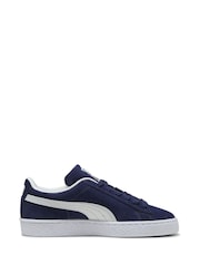 Puma Blue Youth Boys Suede Classic Sneakers Trainers - Image 1 of 6