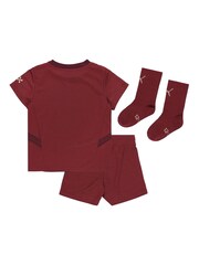 Puma Red Baby Unisex Manchester City 24/25 Third Kit - Image 2 of 5