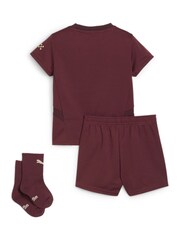 Puma Red Baby Unisex Manchester City 24/25 Third Kit - Image 4 of 5