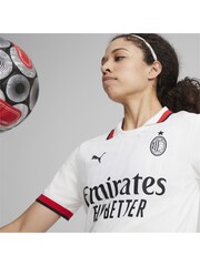 Puma White Womens AC Milan Away 24/25 Jersey - Image 5 of 6