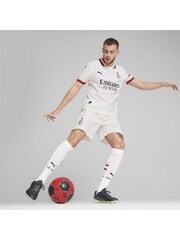 Puma White Mens AC Milan 24/25 Authentic Away Jersey - Image 4 of 6