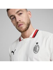 Puma White Mens AC Milan 24/25 Authentic Away Jersey - Image 5 of 6