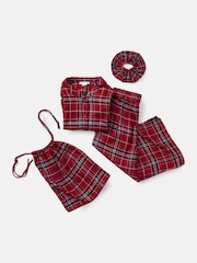 Angel & Rocket Red Zara Check Pyjamas Gift Set - Image 5 of 7
