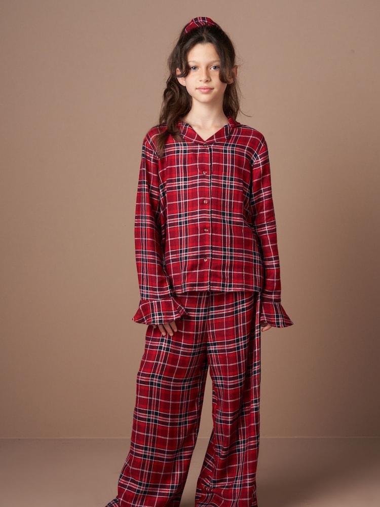 Angel & Rocket Red Zara Check Pyjamas Gift Set - Image 7 of 7