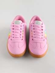 Little Bird by Jools Oliver Multi Older Gum Sole Trainers with Rainbow Stripe - Image 4 of 5