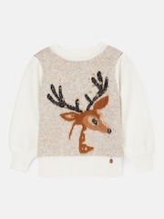 Angel & Rocket Natural Deidre Deer Jumper - Image 4 of 6