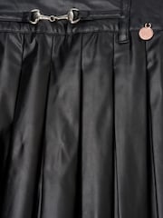 Angel & Rocket Black Lucile Leather Look Skirt - Image 6 of 6
