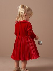 Angel & Rocket Red Charlotte Velvet Dress - Image 2 of 6